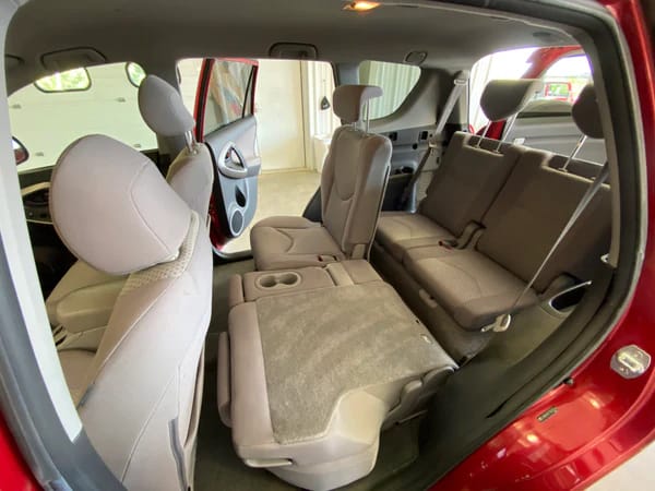 Toyota RAV4 with 3rd row seating that can seat up to 7 people