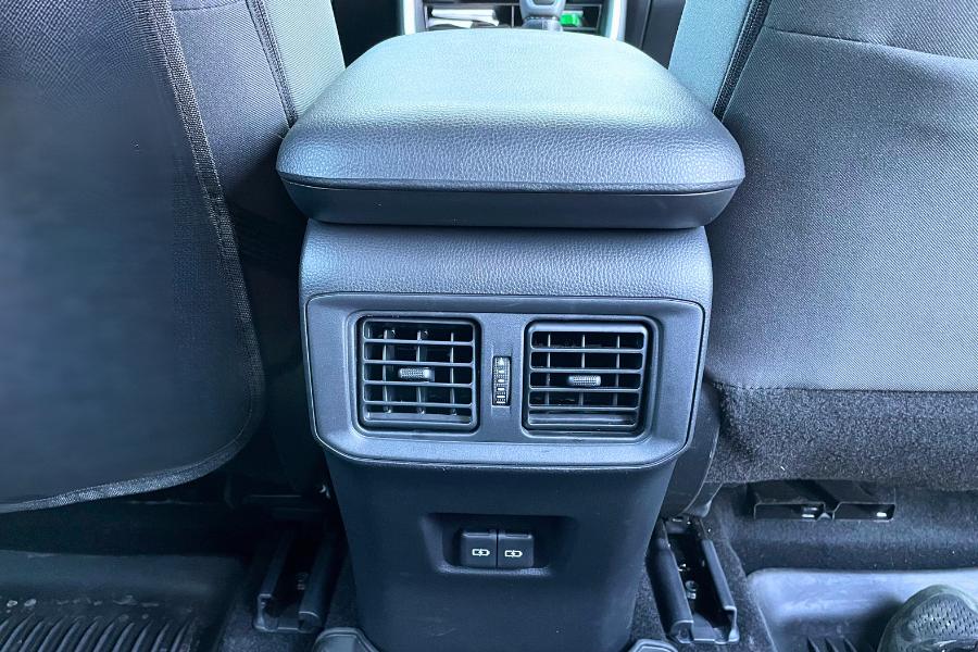 Vents and usb charging ports in the back seat of my RAV4